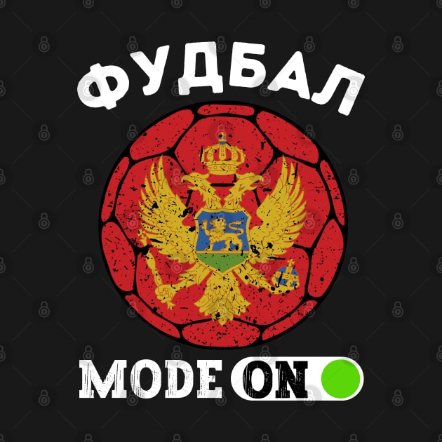 Montenegro Football by footballomatic