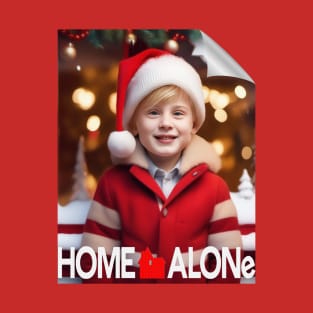 home alone merry christmas new version poster style 3 T-Shirt