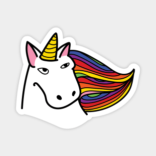 Ugly Unicorn Magnet