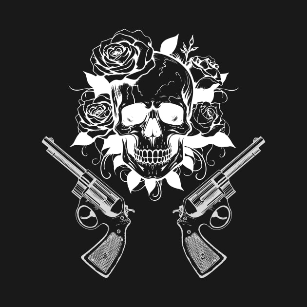 Guns skull by simple.seven