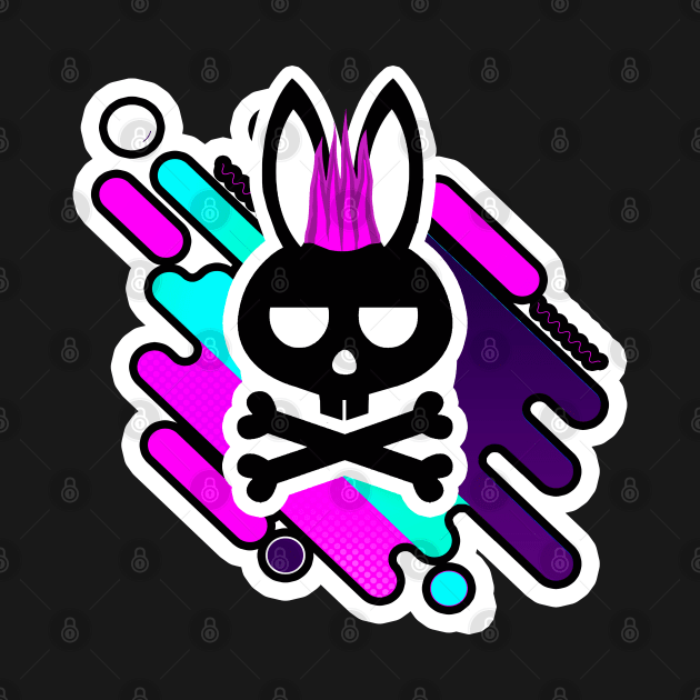 Bunny Skull by GLStyleDesigns