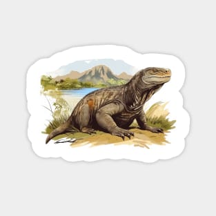 Komodo Dragon Magnet