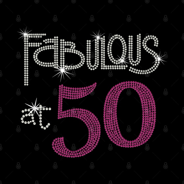 Ladies Fabulous 50 Years Old 50th Birthday by CelineTootd