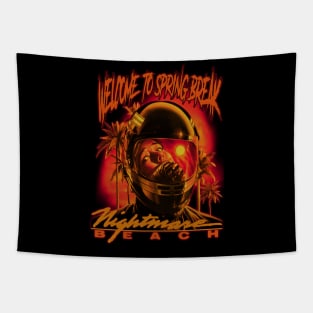 Nightmare Beach, Classic Horror (Version 2) Tapestry