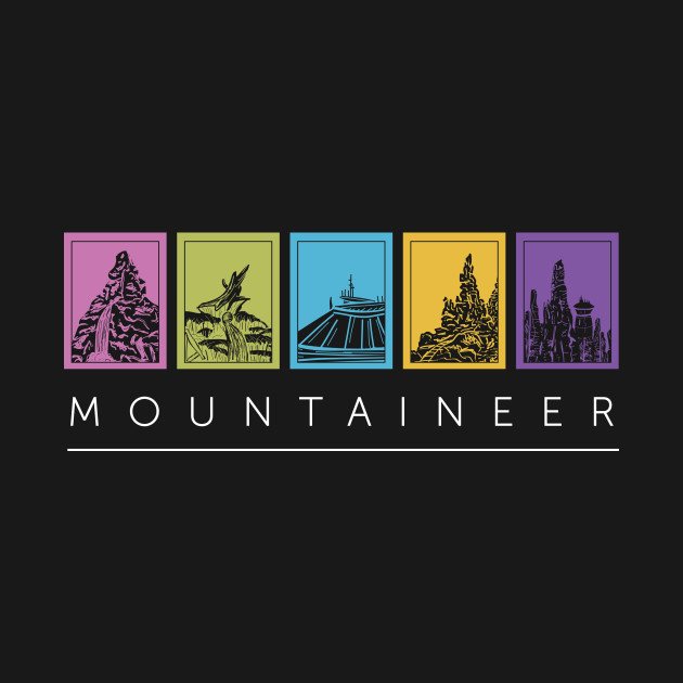 Disover Mountaineer - Disneyland - T-Shirt