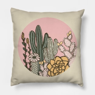 Desert Cacti Pillow