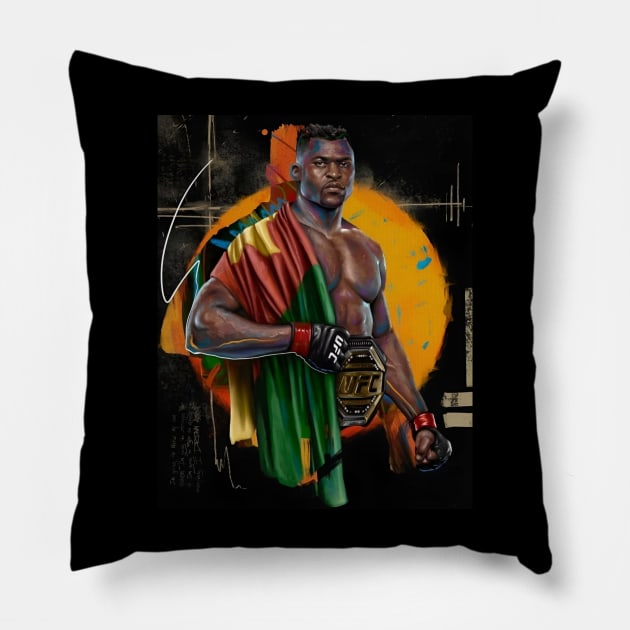 Francis Ngannou - UFC Champion Pillow by Fit-Flex