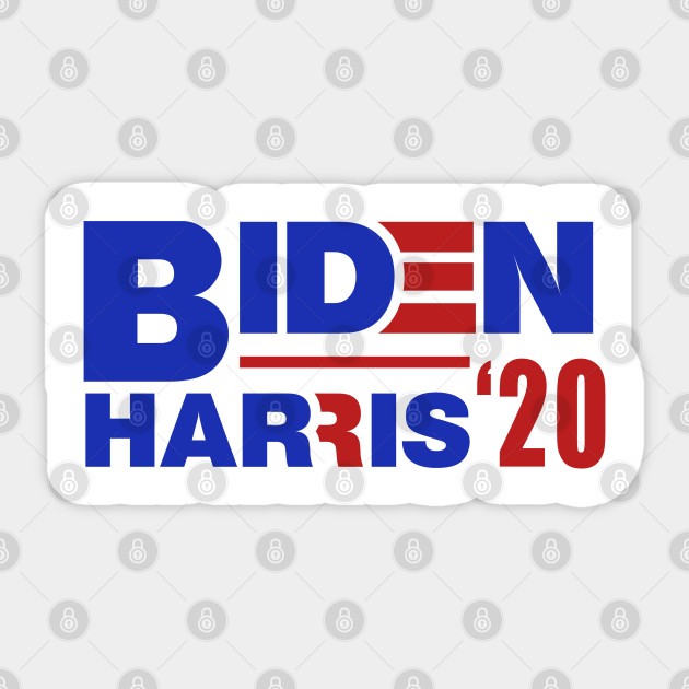 Biden Harris 2020 Logo Biden Harris 2020 Sticker Teepublic