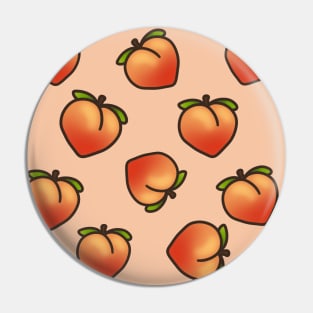 Cute Peach Pin