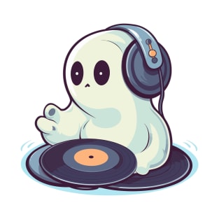 DJ Ghost Disc Jockey Music lover T-Shirt