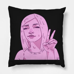 Peace (Without Background) Pillow