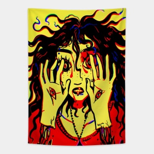 Zombie woman! Tapestry