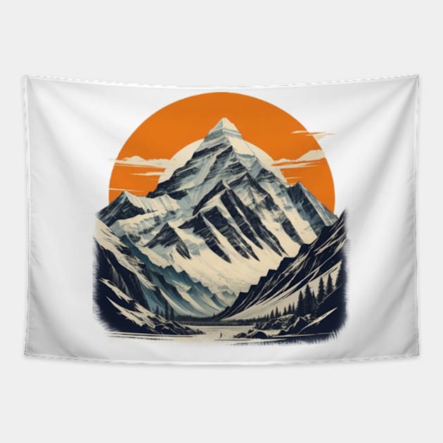 Mount Everest Tapestry by Ruggeri Collection