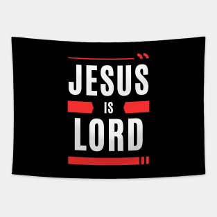 Jesus Is Lord | Christian Typography Tapestry