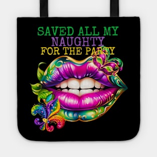 Purple Green Rainbow Kiss Tote