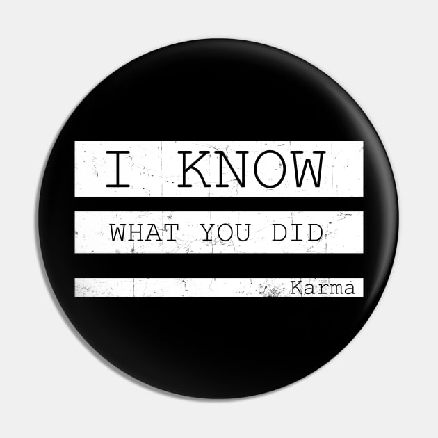 Karma Pin by Alina Grigoreva