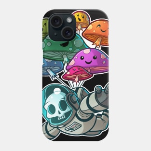 skull astronaut nr4 Phone Case