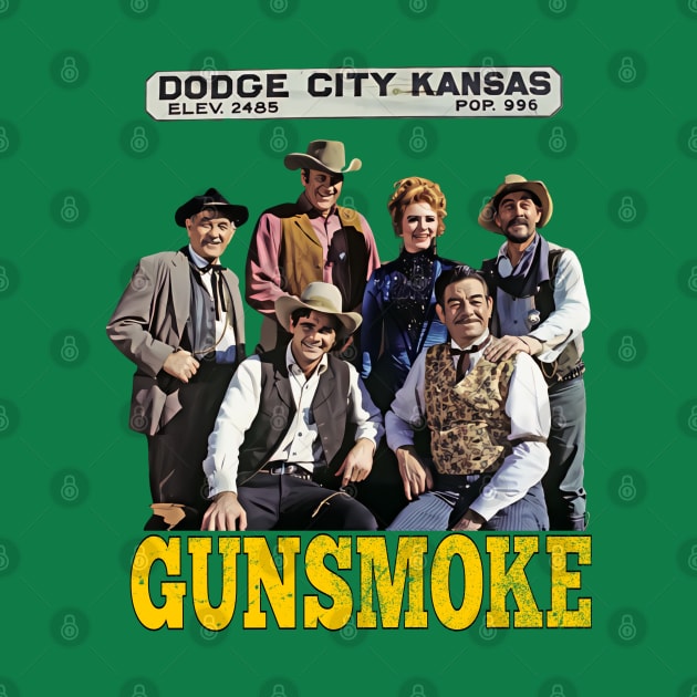 Gunsmoke - Group - 50s/60s Tv Western by wildzerouk