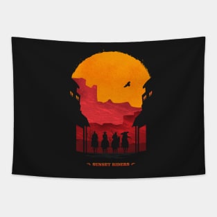 Sunset Riders Tapestry