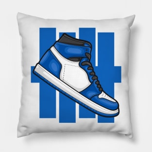 AJ 1 High UNV Blue Sneaker Pillow