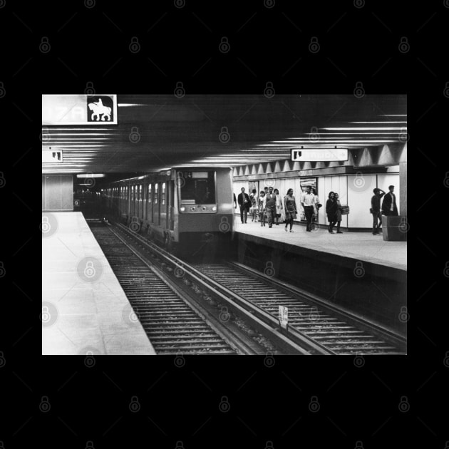 vintage photo of Mexico City Metro by In Memory of Jerry Frank