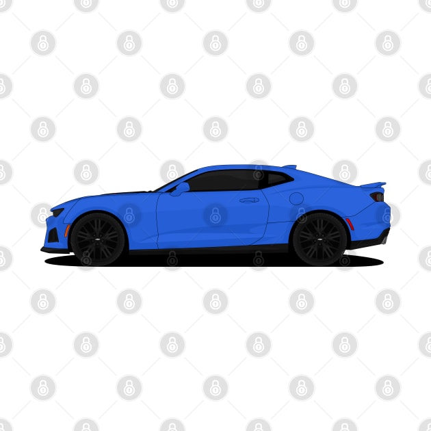 CAMARO BLUE by VENZ0LIC