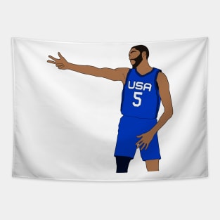 Mikal Bridges 3pt Celebration Tapestry