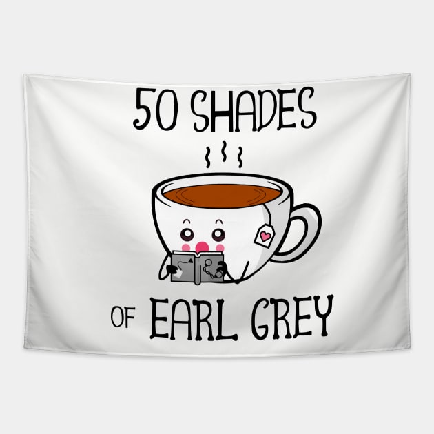 Fifty Shades of Earl Grey Tapestry by Cu-Tee Designs