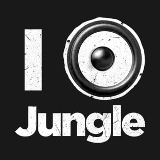 I love jungle DnB Drum and Bass T-Shirt