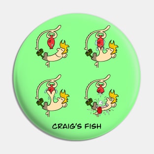 Craig's Fish Blonde Boy Pin