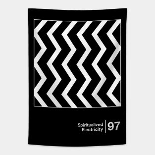 Spiritualized - Minimal Style Graphic Artwork Tapestry