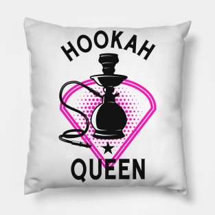 Hookah Queen Shisha Vaper Water Pipe Women Pillow