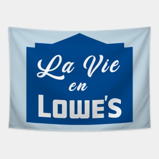 La Vie en Lowe's Tapestry