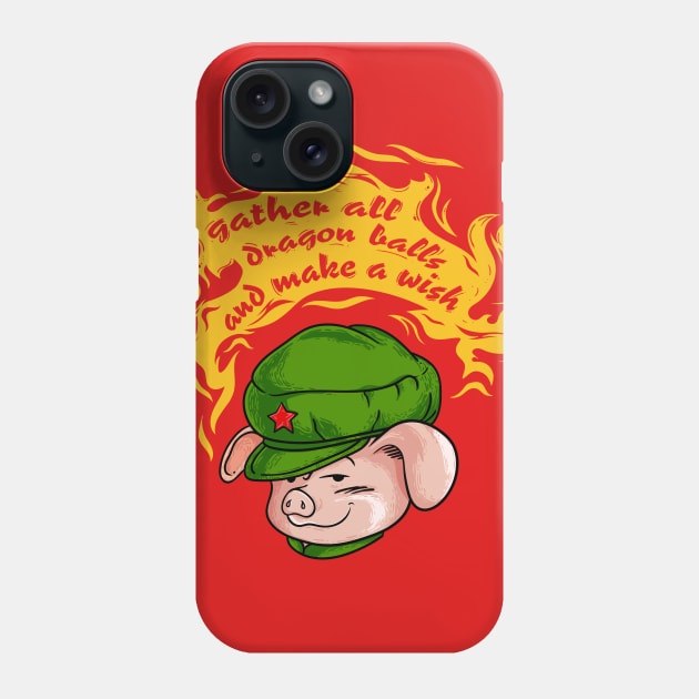 Oolong - dragon ball Phone Case by redwane