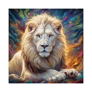 White Lion artwork T-Shirt