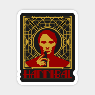 Art Deco Hannibal Magnet