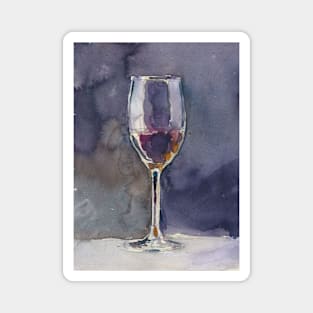 Happy Hour - Wine Glass Magnet