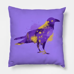 Raven Pillow