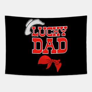 Dad Cowboy Tapestry