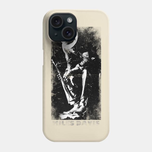 Retro Miles Davis Phone Case by TimTimMarket