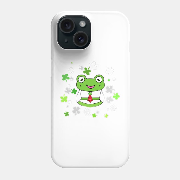 on St. Patrick’s Day bird bag Phone Case by Martin Young