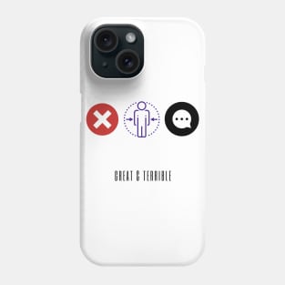 NOT MY TYPE (Light) Phone Case