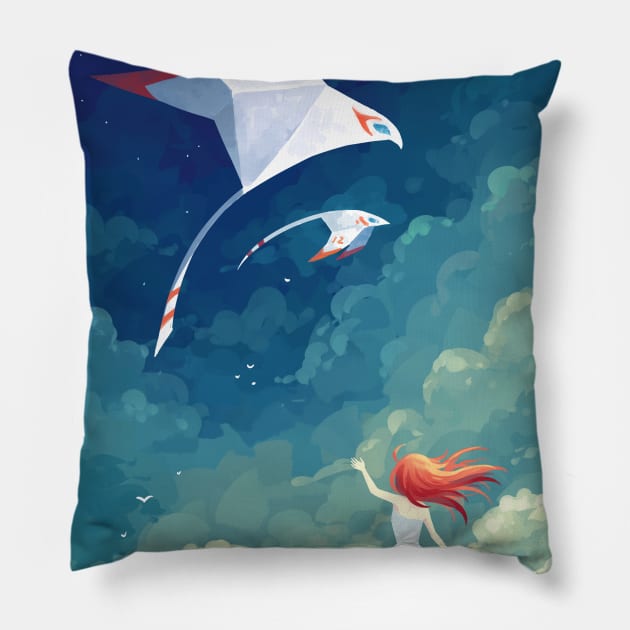 Flyby Pillow by Freeminds