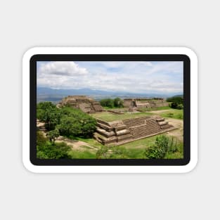 Site archéologique de Monte Alban, Oaxaca Mexique Magnet