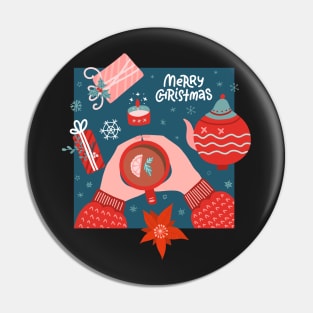 Merry Christmas Pin