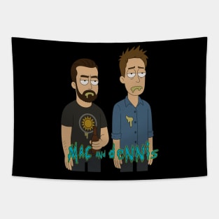 Multiverse Mix: Mac and Dennis Tapestry