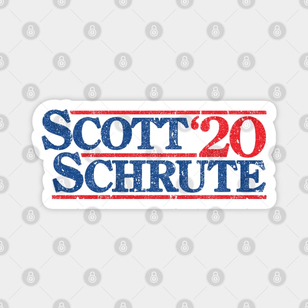 Michael Scott - Dwight Schrute 2020 Magnet by huckblade