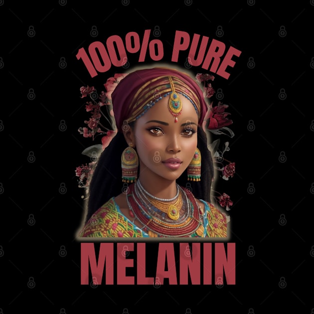 100% Pure Melanin by masksutopia