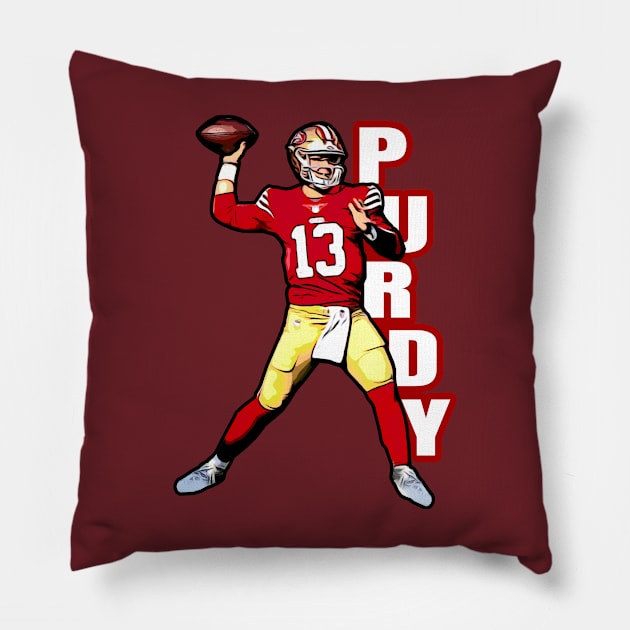 49ers Purdy 13 Pillow by Gamers Gear