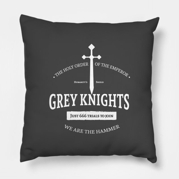 Grey Knights - Just 666 trials to join Pillow by Exterminatus